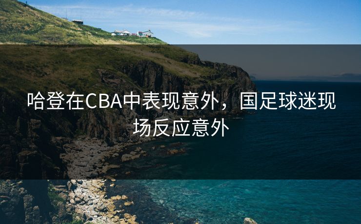 哈登在CBA中表现意外，国足球迷现场反应意外